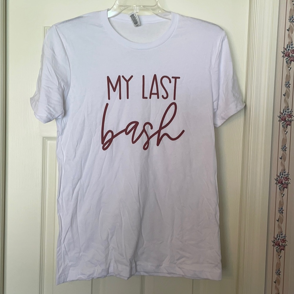 My Last Bash Bride Tee